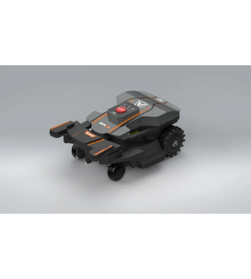 Robot tagliaerba senza filo perimetrale ambrogio zeta r evo area di taglio 1000 mq