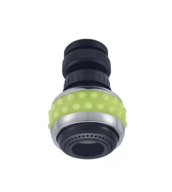 Rompigetto rubinetto per cucina "bubble stream" - verde 2 getti