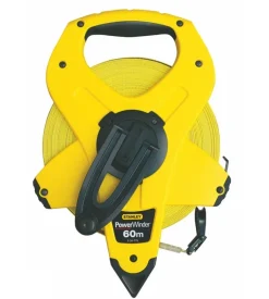 Rotella metrica con nastro fiberblass da 60 metri - stanley.