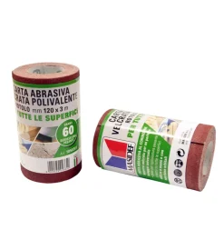 Rotolo carta abrasiva velcrata polivalente grana 320