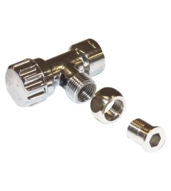 Rubinetto cassetta a squadra 3/8"