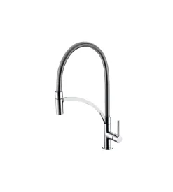 Rubinetto cucina "axel" bocca alta