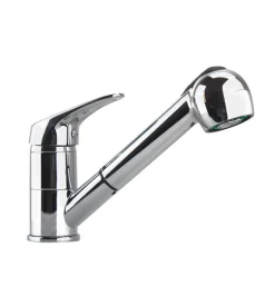 Rubinetto cucina "dalia" bocca girevole doccia estraibile