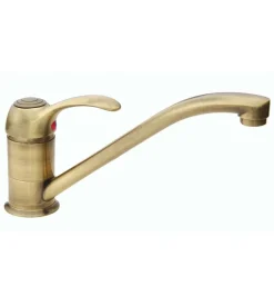 Rubinetto cucina distrivec ottone invecchiato