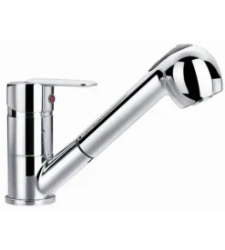 Rubinetto cucina "ray" con doccia estraibile per lavello