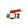 Rubinetto di linea 1/4 m - 1/4 f