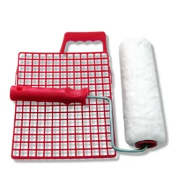 Rullo bianco 200 cm + rete blu per usi generici.