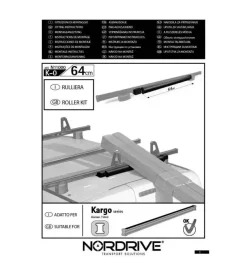 Rullo posteriore - 64 cm  n11000