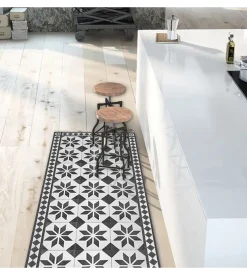 Runner in vinile old style carpet, 50x180 cm