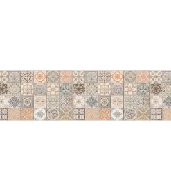 Runner in vinile "persian tiles", 50x180 cm