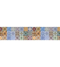 Runner in vinile spring tile carpet, 50x240 cm