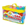 Sacca 100 palline per bambini colorate e morbide
