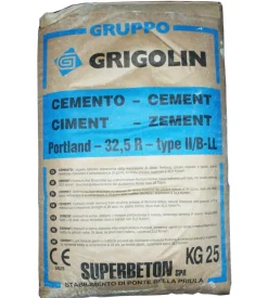 Sacco cemento "32.5 r" grigio 25 kg
