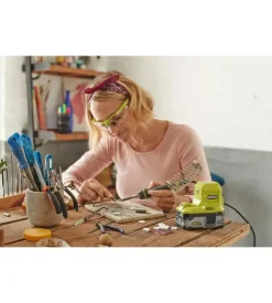 Saldatore a batteria r18soi-0, solo corpo macchina batteria non inclusa - ryobi