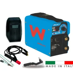 Saldatrice awelco "inverter" 130 amp mma ad elettrodo rivestito iris 150 -