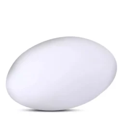 Sasso led rgb decorativo con telecomando, 1w