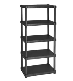 Scaffale 5 ripiani in polipropilene 