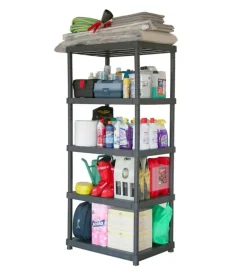 Scaffale 5 ripiani in polipropilene 