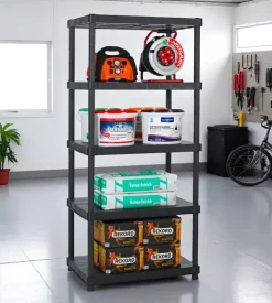 Scaffale 5 ripiani in polipropilene 