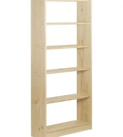 Scaffale in legno gala con ripiani larghezza 80 cm