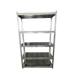 Scaffale in metallo 5 ripiani easy system portata 400 kg 100x40x187 cm