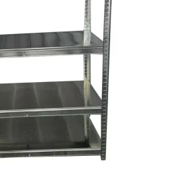 Scaffale in metallo 5 ripiani easy system portata 400 kg 100x40x187 cm