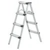 Scala pieghevole easy system in alluminio con 4 gradini portata 150 kg