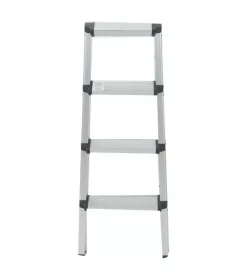 Scala pieghevole easy system in alluminio con 4 gradini portata 150 kg