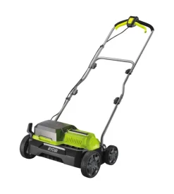 Scarificatore a batteria ryobi "ry18sfx35a-0" 18v 35 cm , solo corpo macchina