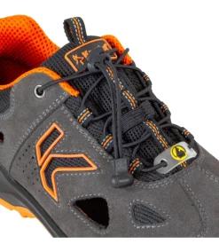 Scarpa antinofortunistica kapriol "plat" colore arancione, tg 40