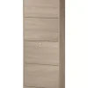 Scarpiera olmo con 4 ante, 62x148x18 cm
