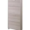 Scarpiera olmo con 4 ante, 70x154x18 cm