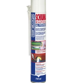 Schiuma rapida bombola "all positions"  750 ml - saratoga.