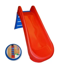 Scivolo per bambini pieghevole con 3 gradini in plastica