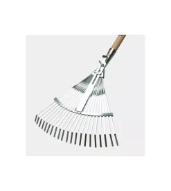 Scopa con 21 denti regolabili con attacco conico