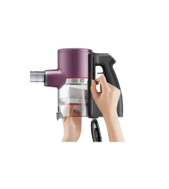 Scopa elettrica ricaricabile senza filo con due batterie lg 