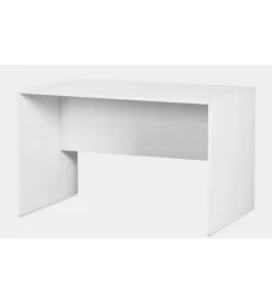 Scrivania bianco fiammato, 120x73x73 cm