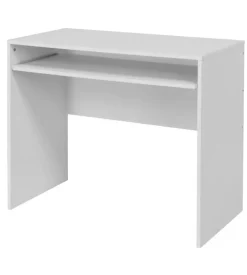 Scrivania con piano estraibile colore bianco armonia 90x45x74 cm