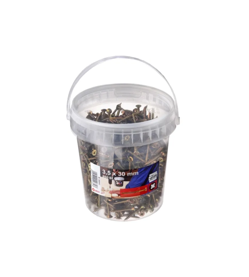 Secchiello viti universali 3,5x30 mm. 850 pz.