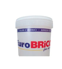 Secchio bianco con coperchio eurobrico 14 lt
