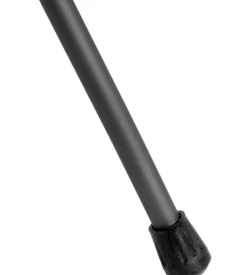 Sedia da campeggio brunner "orbit chair l" in alluminio e poliestere grigio e nero 55x42x40/75 cm