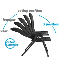 Sedia da campeggio reclinabile brunner 