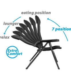 Sedia da campeggio reclinabile 