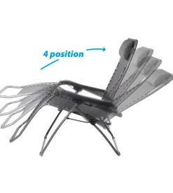 Sedia da campeggio reclinabile brunner 