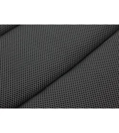 Sedia da campeggio reclinabile brunner "aravel 3d medium" in alluminio e 3durafeel nero 47x44x121 cm