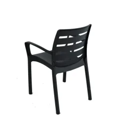 Sedia da esterno con braccioli 