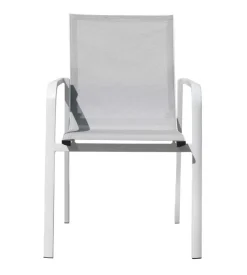 Sedia da esterno con braccioli solaria 