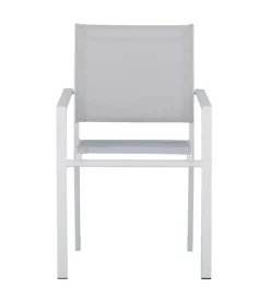 Sedia da esterno con braccioli solaria 