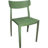 Sedia da esterno elica garden "debby" in polipropilene verde 46,5x49x80,5 cm