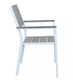 Sedia da esterno impilabile elica garden 